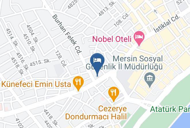 Akdeniz - Aktas Otel Maps
