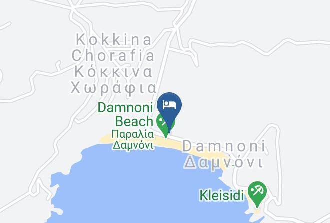 Rethimni - Akti Damnoni Maps
