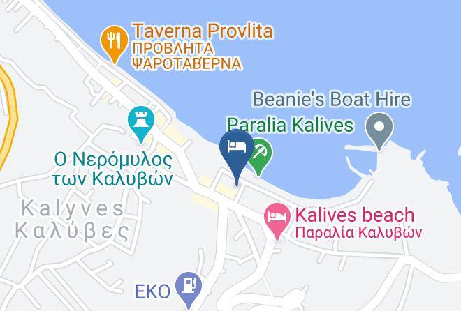Khania - Akti Galinis Maps