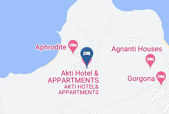 Akti Hotel & Appartments Map