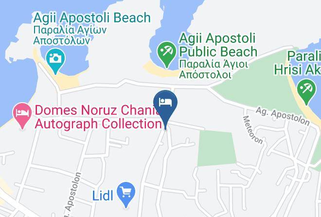 Khania - Akti Hotel Chania Maps
