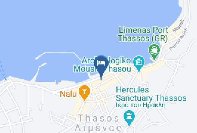 Thasos - Akti Hotel Maps