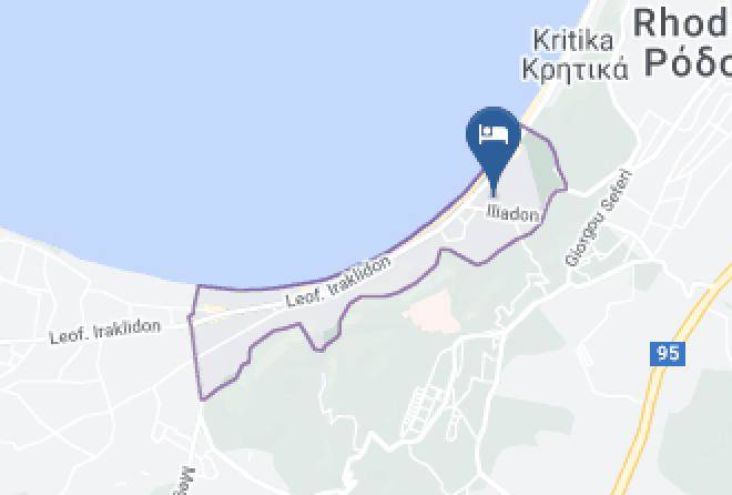 Akti Imperial Deluxe Resort & Spa Dolce By Wyndham Map