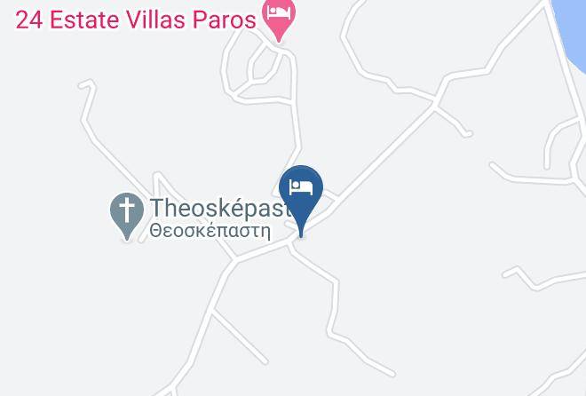 Paros - Akti Studios Maps