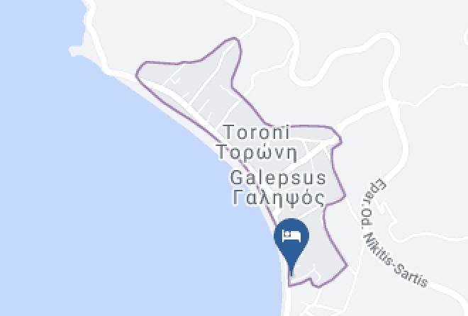 Khalkidhiki - Akti Toroni Boutique Hotel Maps