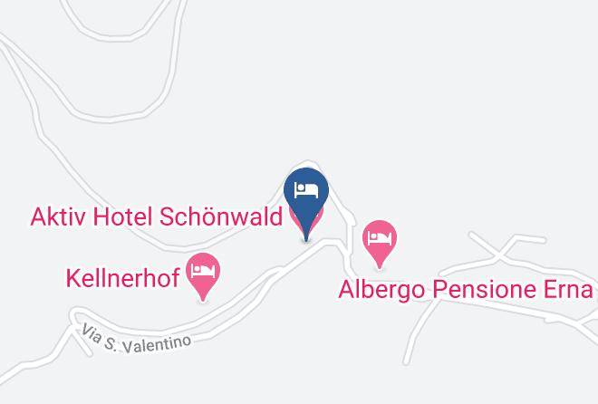Bolzano - Aktiv Hotel Schonwald Maps