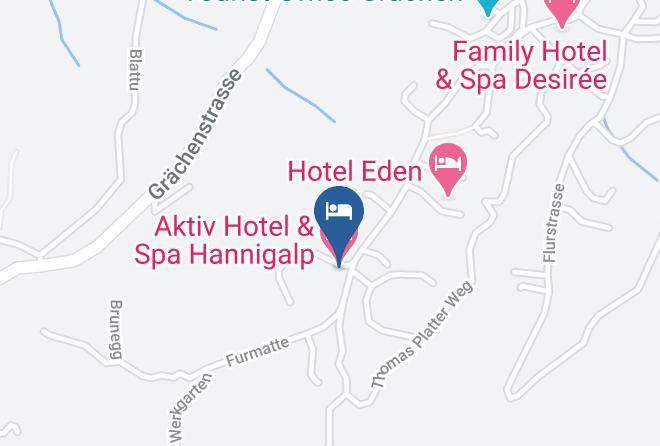 Visp - Aktiv Hotel & Spa Hannigalp Maps