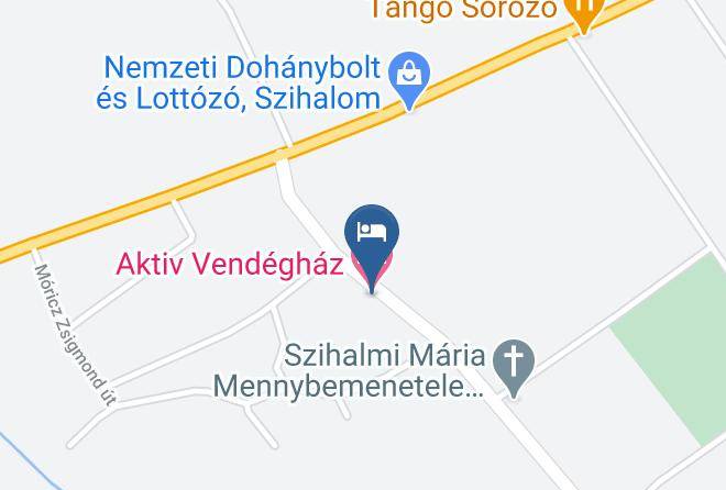 Szihalom - Aktiv Vendeghaz Maps