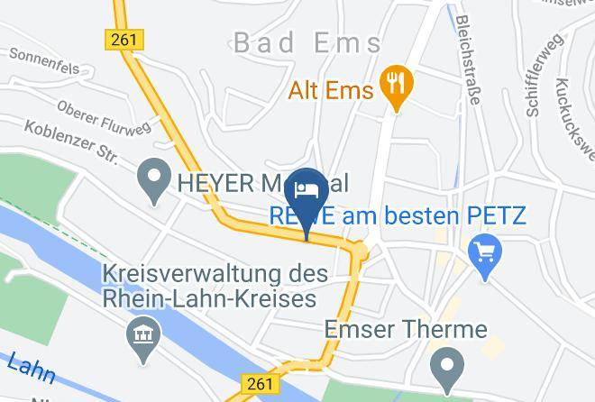 Rhein Lahn Kreis - Aktivhotel Alter Kaiser Maps