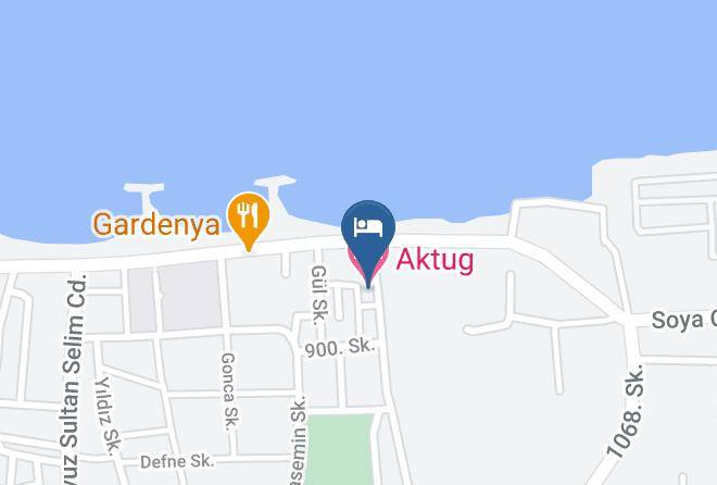 Altinordu - Aktug Hotel Maps
