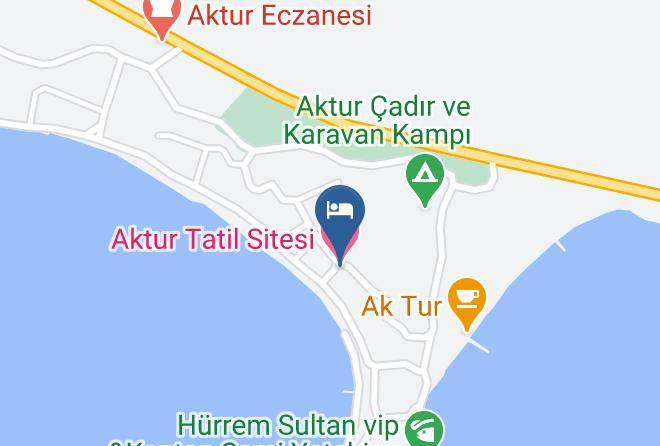 Mugla - Aktur Tatil Sitesi Maps