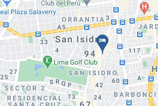 San Isidro - Akv Hotels Maps
