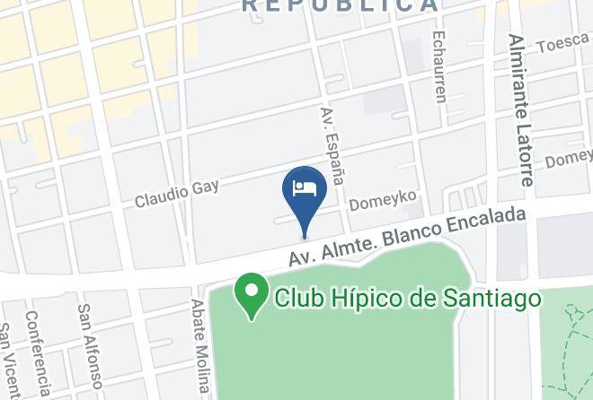 Santiago - Akua Hotel Maps
