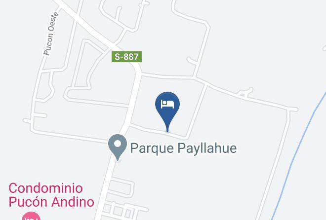 Cautin Province - Cabanas Akubra Pucon Maps