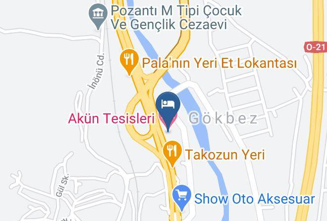 Pozanti - Akun Hotel Maps