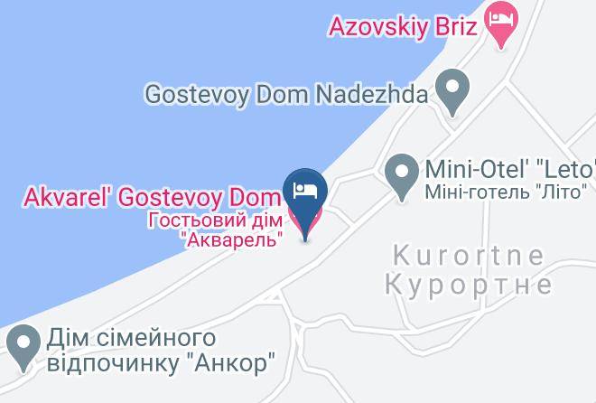 Lenine Raion - Akvarel' Gostevoy Dom Maps
