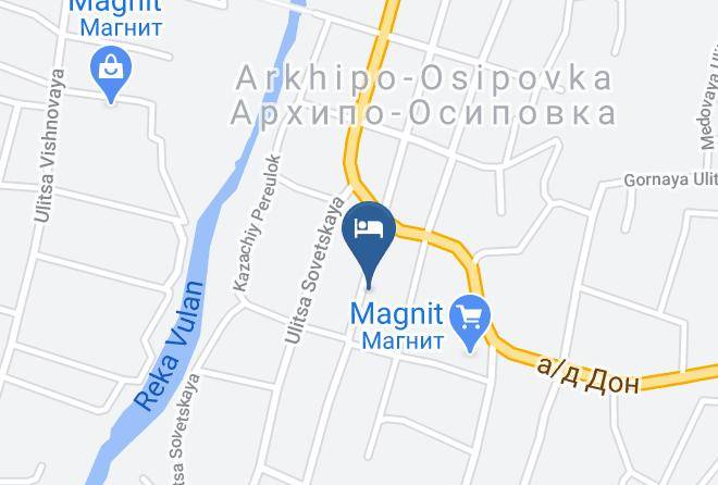 Gelendzhik - Akvarius Hotel Maps