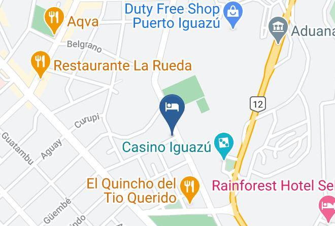 Puerto Esperanza - Akwati Suites Iguazu Maps