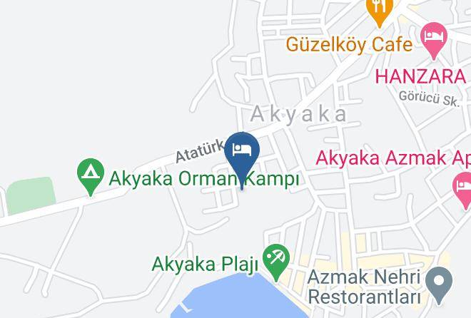 Ula - Akyaka Gunes Turizm Maps