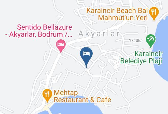 Akyarlar - Akyarlar Motel Maps