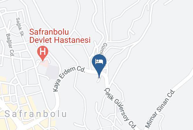 Safranbolu - Akyeri Konak Maps