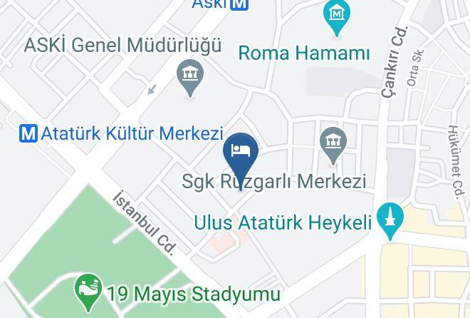 Altindag - Hotel Akyuz Maps