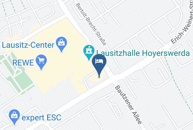 Bautzen - Akzent Congresshotel Hoyerswerda Maps