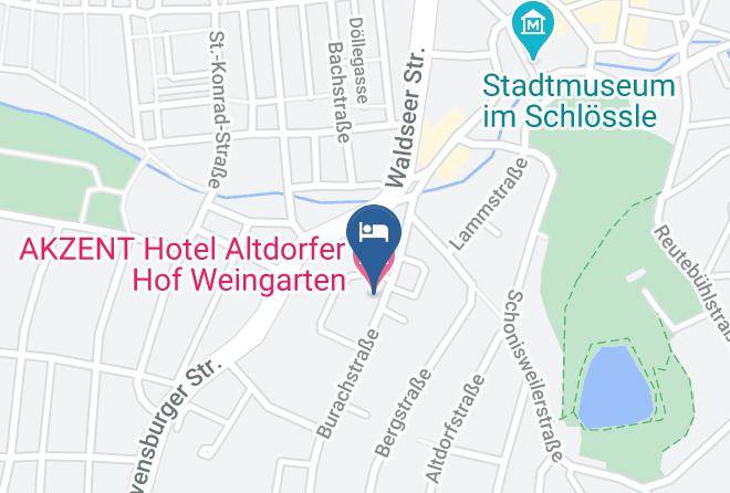 Akzent Hotel Altdorfer Hof Weingarten Map