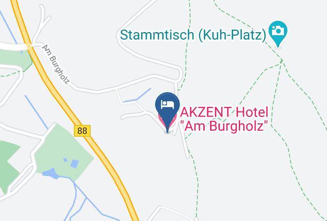 Gotha - Akzent Hotel Am Burgholz Maps