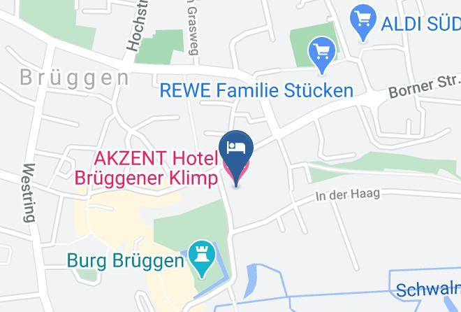 Viersen - Akzent Hotel Bruggener Klimp Maps