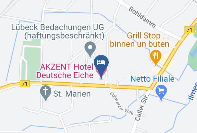 Akzent Hotel Deutsche Eiche Map