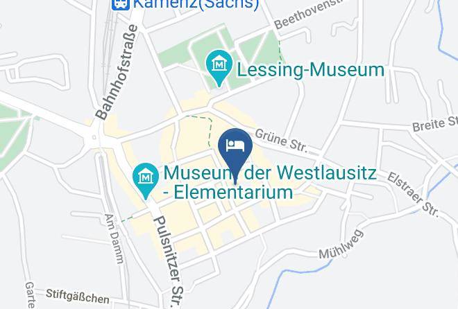 Bautzen - Akzent Hotel Goldner Hirsch Maps