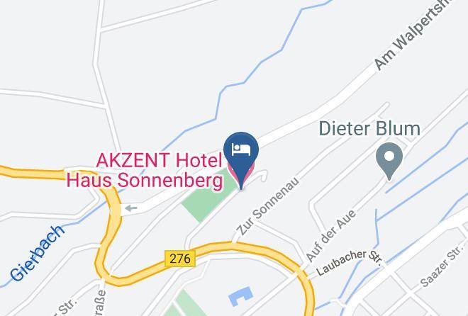 Vogelsbergkreis - Akzent Hotel Haus Sonnenberg Maps