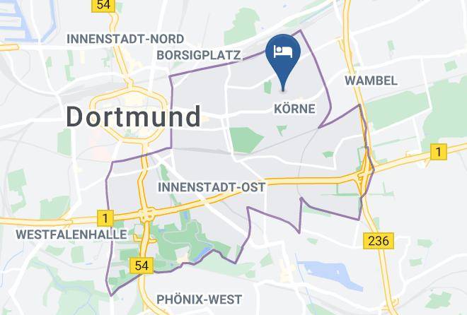 Dortmund - Akzent Hotel Korner Hof Maps