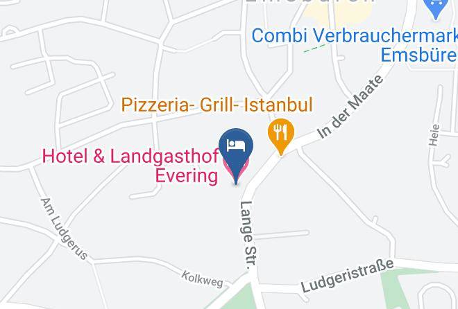 Emsland - Hotel & Landgasthof Evering Maps