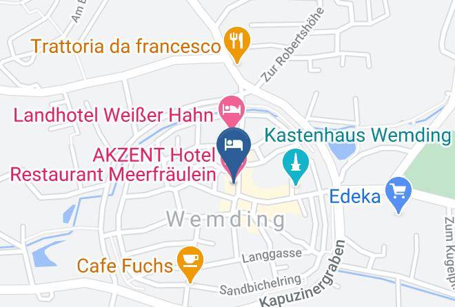 Donau Ries - Akzent Hotel Restaurant Meerfraulein Maps