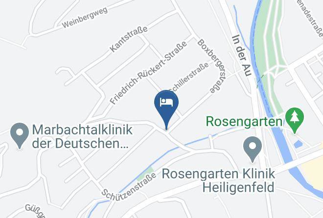 Bad Kissingen - Akzent Hotel Sonneneck Maps