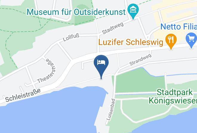 Schleswig Flensburg - Hotel Strandhalle Maps