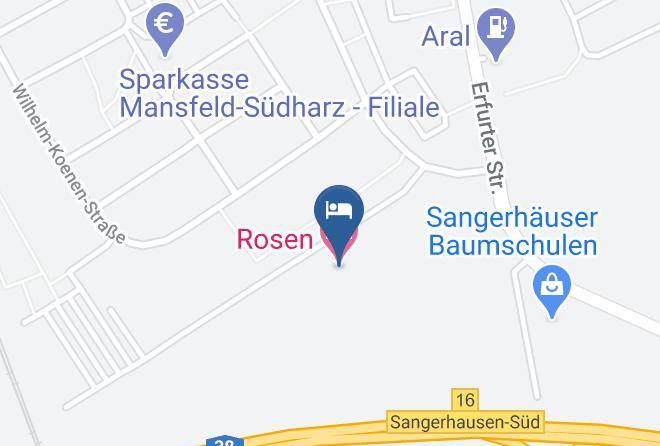 Mansfeld Sudharz - Rosen Hotel Maps