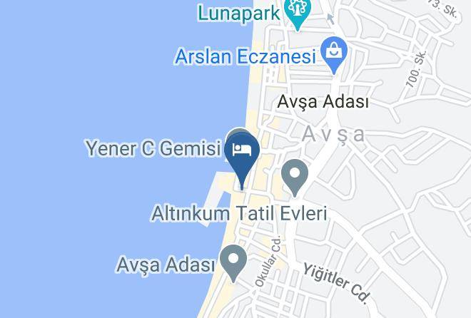 Marmara District - Ala Avsa Otel Maps