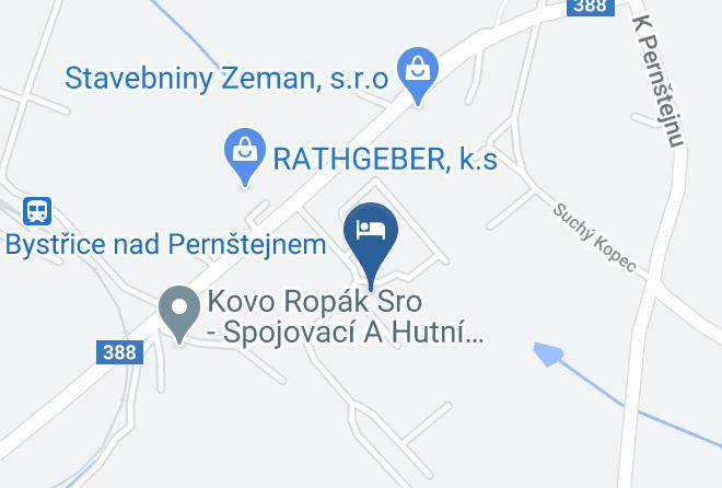 Zdar Nad Sazavou - Ala Hotel Maps