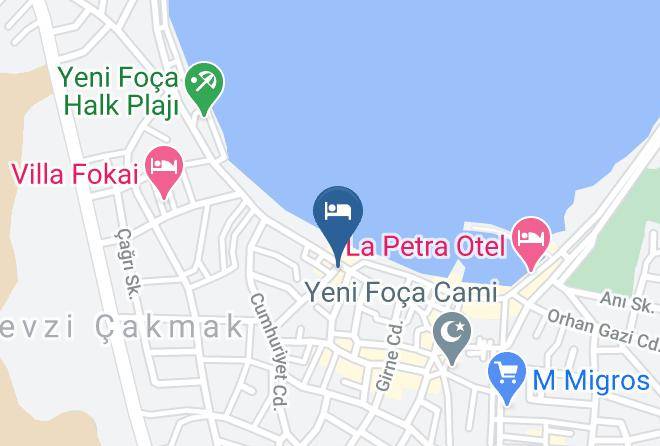Foca - Ala Otel Maps