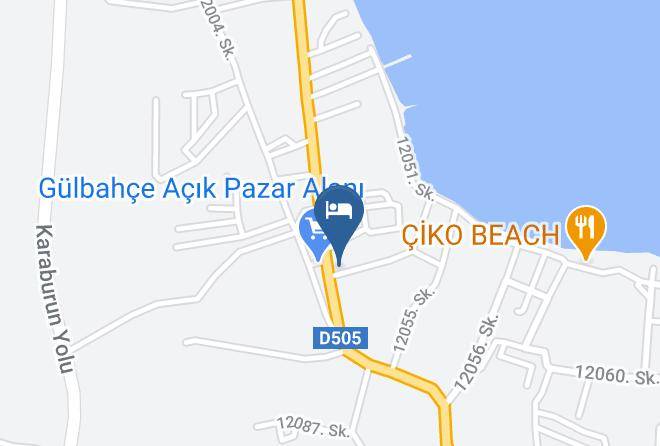Urla - Alacati Butik Otel Maps
