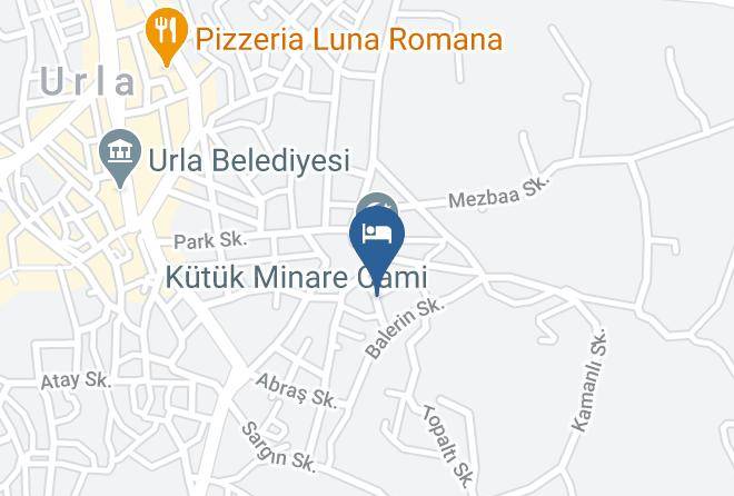 Urla - Alacati Bycarlos Butik Otel Maps