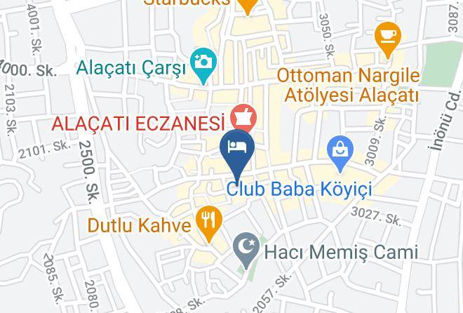 Cesme - Alacati Eldoris Otel Maps
