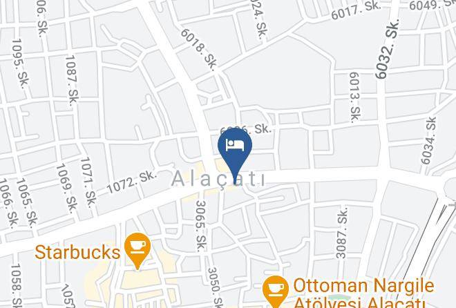 Alacati Leylak Boutique Hotel & Brasserie Map