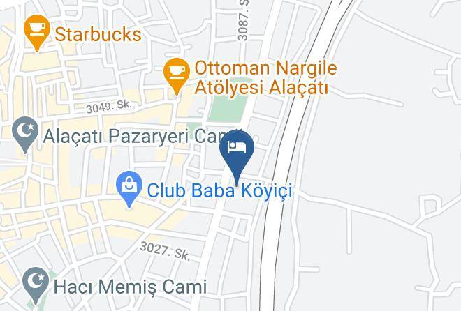 Cesme - Alacati Luce Hotel Maps