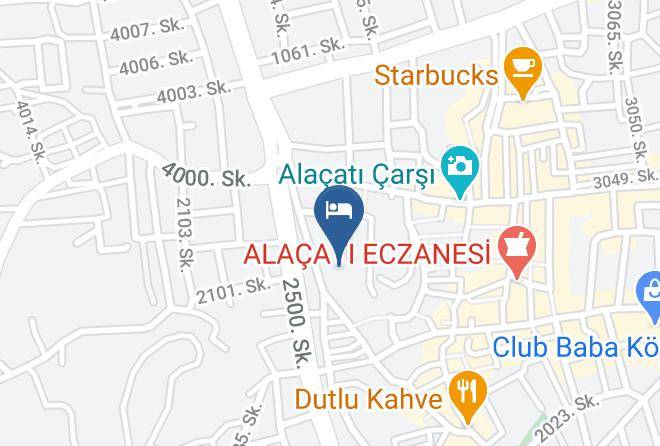 Cesme - Alacati Roka Hotel Maps