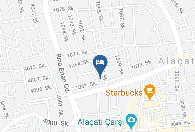Cesme - Alacati Sorf Hotel Maps