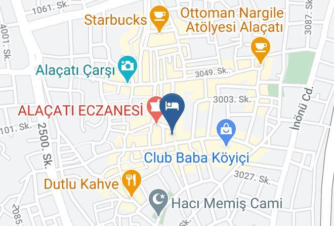 Cesme - Alacati Sun Butik Otel Maps